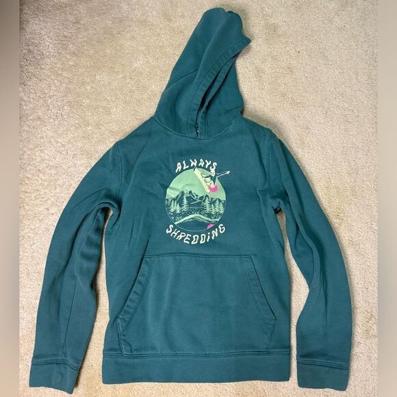 Juniors Tek Gear Hoodie “Always Shredding” Sz M - Picture 1 of 3